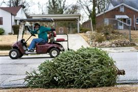 Drive-by Christmas, Clinton, SC, 2018