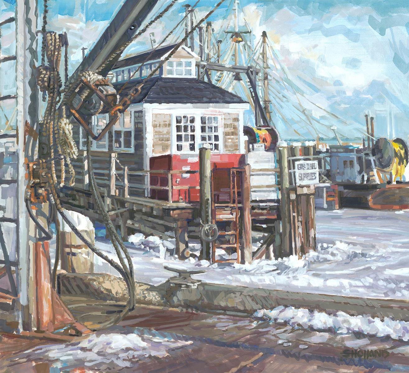 Plymouth Harbor Winter '04 #1