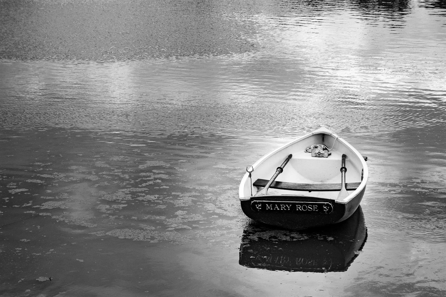 Mary Rose Adrift - 3rd Black & White Photography