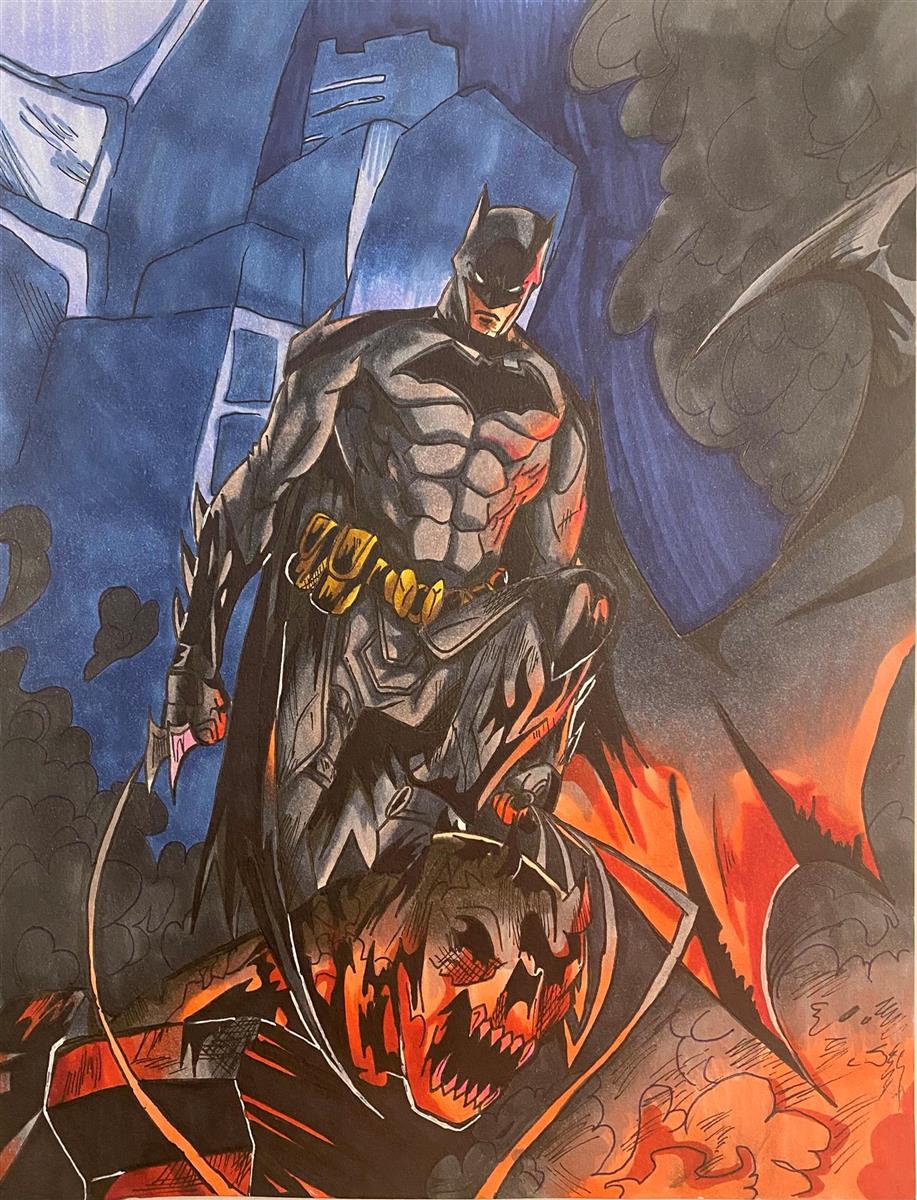 The Dark Knight - Keiran Ouellette, Scituate, MA - 1st Place Grades 7-9